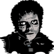 Imagen: Dibujo de Michael Jackson en Thriller. Wikimedia Commons